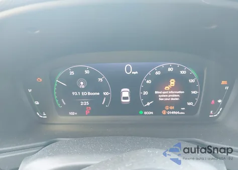 2025 Honda Accord Hybrid Ex-L из США, поврежденный, VIN 1HGCY2F60SA011883